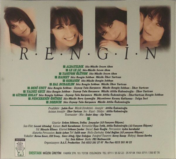 Rengin Rengin - (Destan Müzik Dönem Baskı) CD
