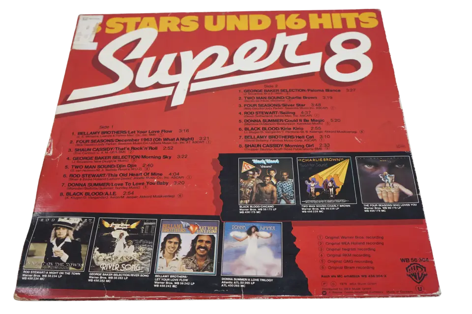 Karışık Sanatçılar Super 8 - Plak