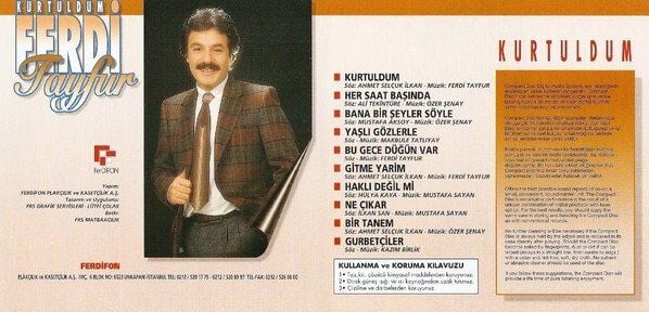 Ferdi Tayfur Kurtuldum - CD