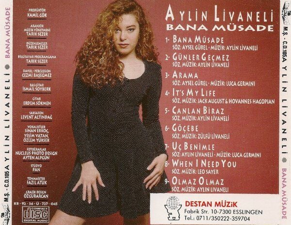 Aylin Livaneli Bana Müsade - CD