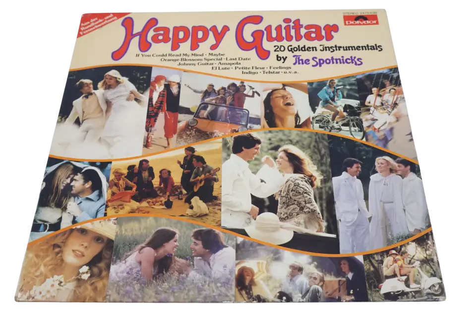 The Spotnicks Happy Guitar 20 Golden Instrumentals By The Spotnicks - Plak