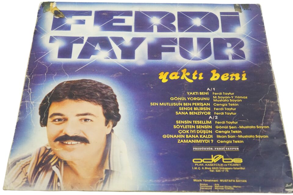 Ferdi Tayfur Yaktı Beni - Plak