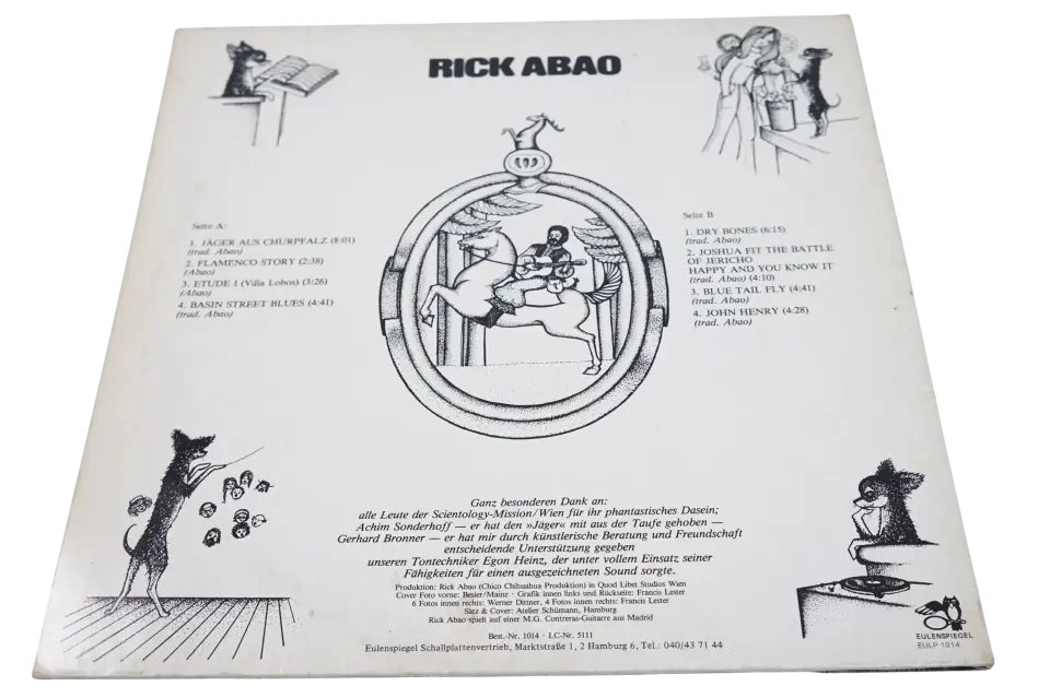 Rick Abao Der Jäger Aus Churpfalz Live - Plak