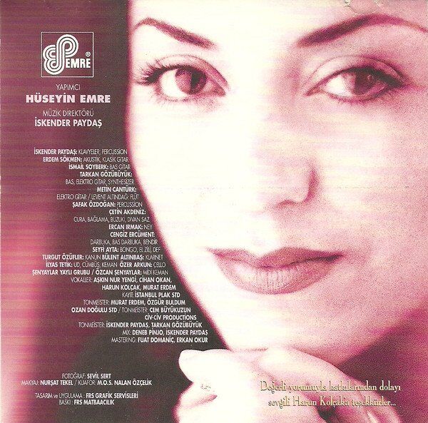 Aşkın Nur Yengi Haberci - (Emre Müzik Dönem Baskı) CD