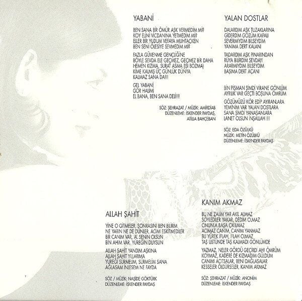 Aşkın Nur Yengi Haberci - (Emre Müzik Dönem Baskı) CD