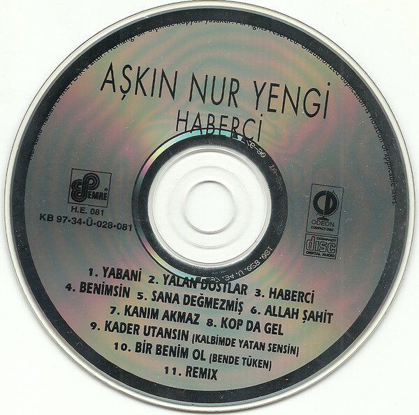 Aşkın Nur Yengi Haberci - CD