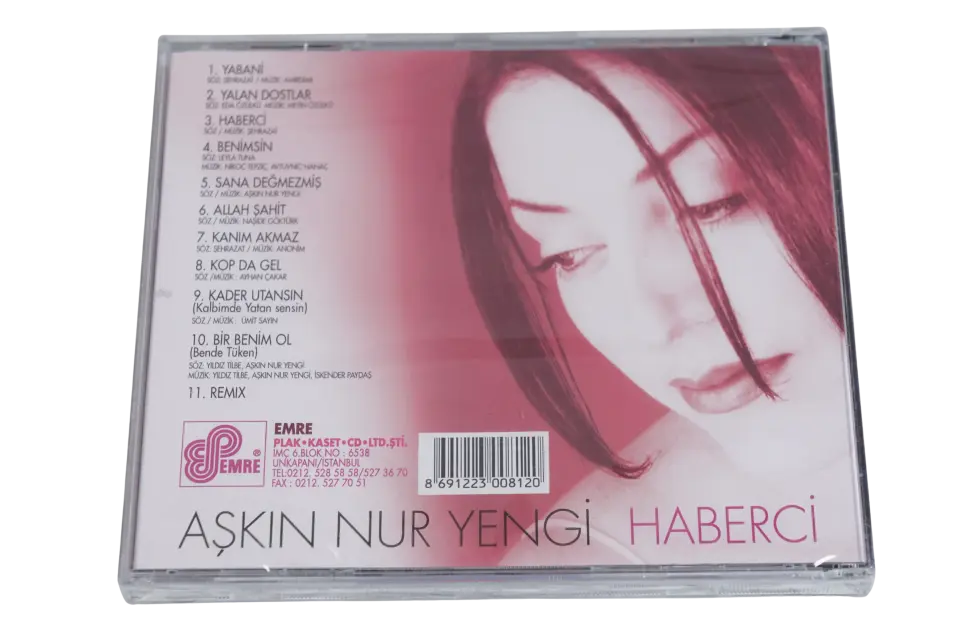 Aşkın Nur Yengi Haberci - (Emre Müzik Dönem Baskı) CD