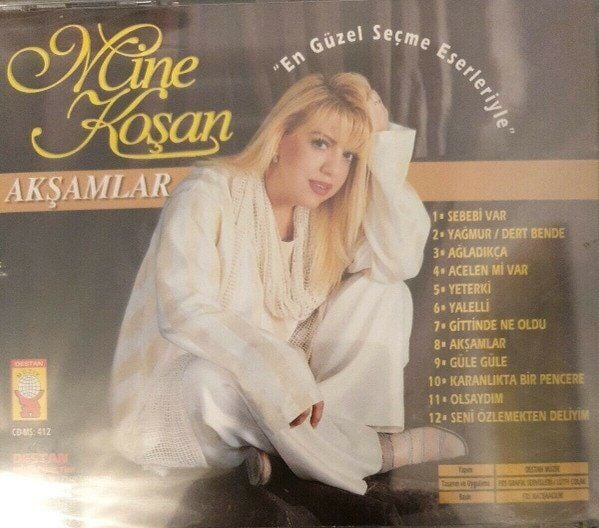 Mine Koşan Akşamlar / En Güzel Seçme Eserleriyle - (Destan Müzik Dönem Baskı) CD