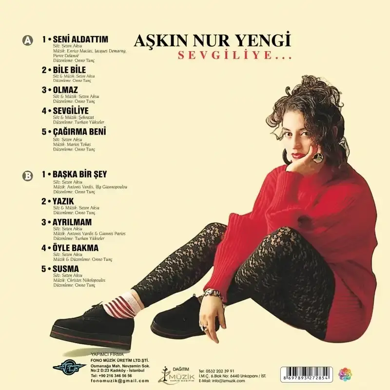 Aşkın Nur Yengi Sevgiliye - Renkli Plak