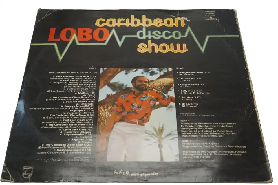 Lobo – Caribbean Disco Show - Plak