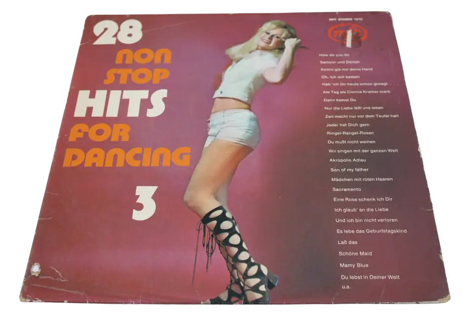 Karışık 28 Non Stop Hits For Dancing 3 - Plak