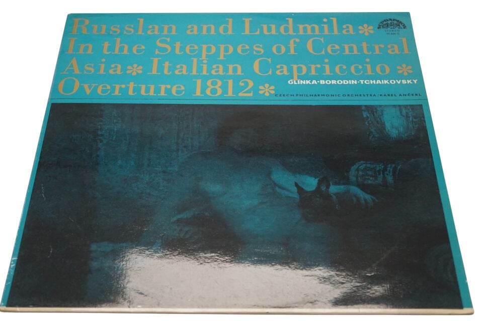 Glinka* • Borodin • Tchaikovsky • Czech Philharmonic Orchestra, Karel Ančerl – Ruslan And Ludmila • In The Steppes Of Central Asia • Italian Capric