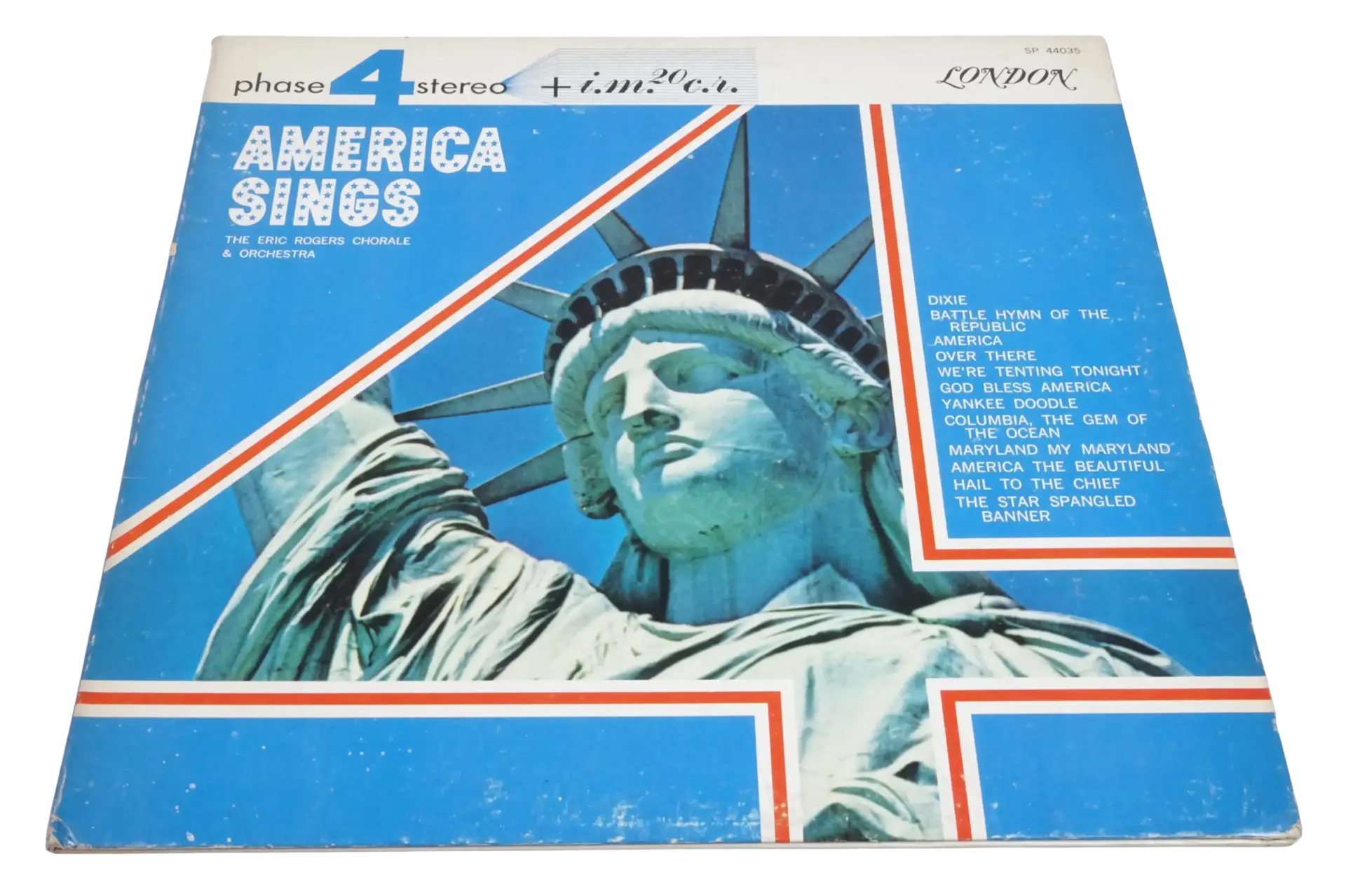 The Eric Rogers Chorale & Orchestra – America Sings - Plak