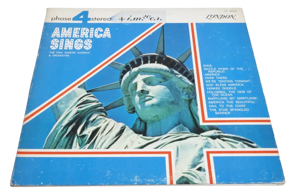 The Eric Rogers Chorale & Orchestra – America Sings - Plak
