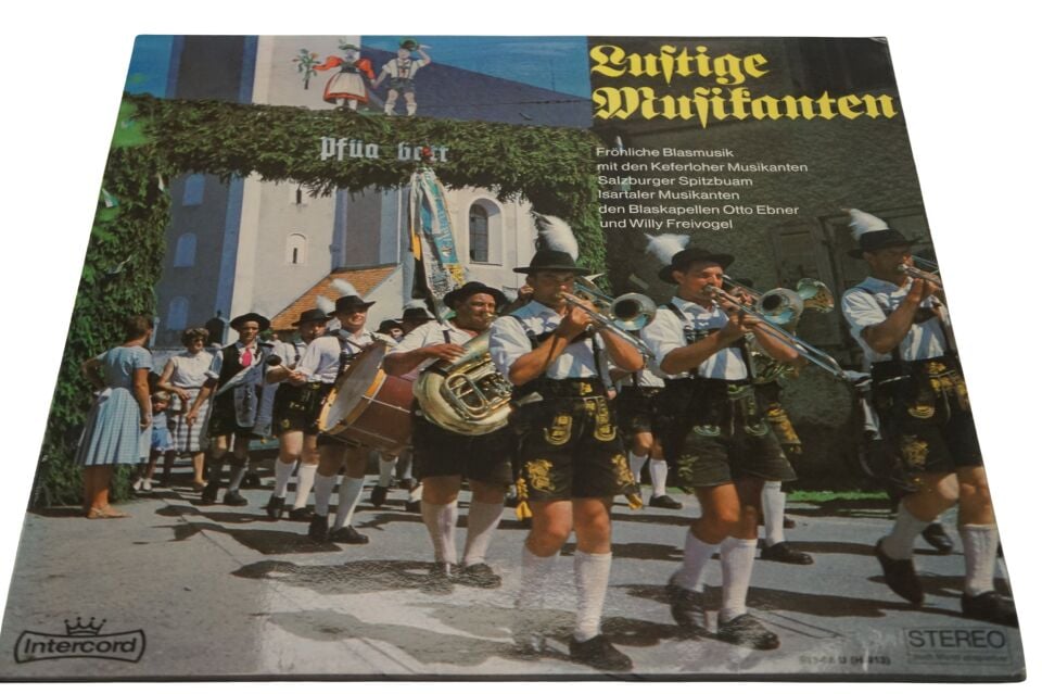 Various Lustige Musikanten - Plak