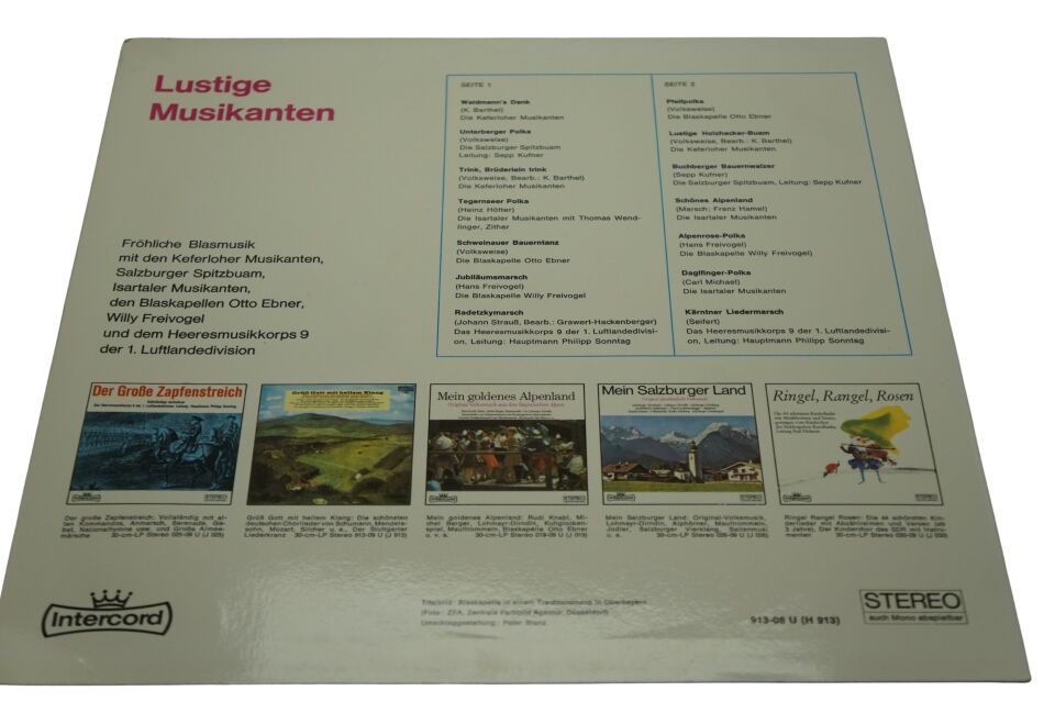 Various Lustige Musikanten - Plak