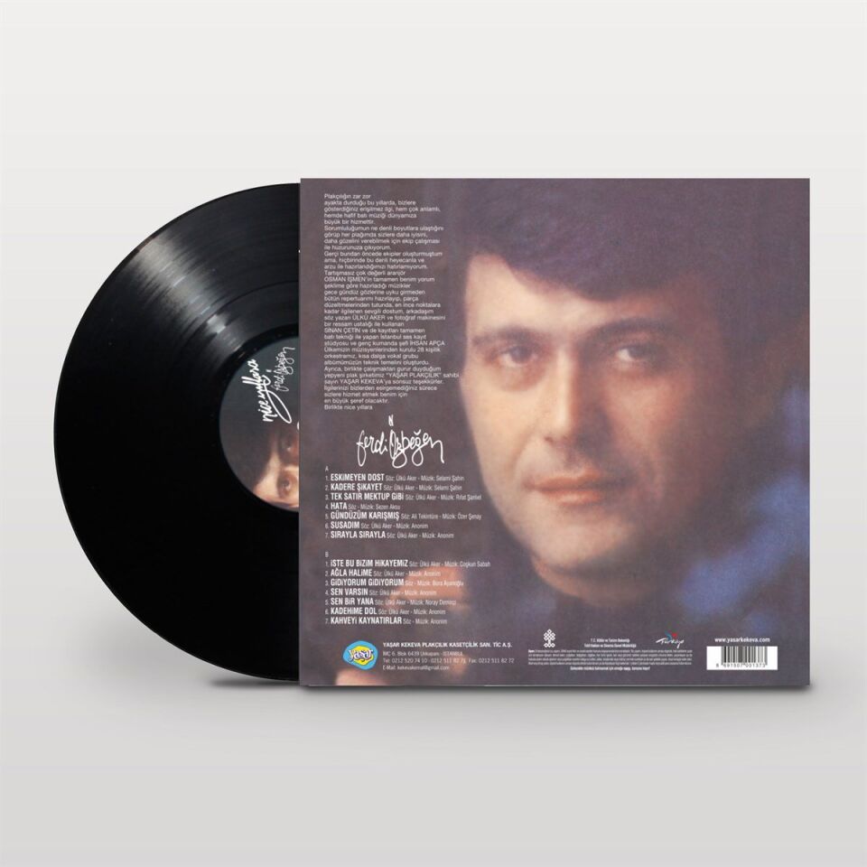 Ferdi Özbeğen Nice Yıllara - Plak