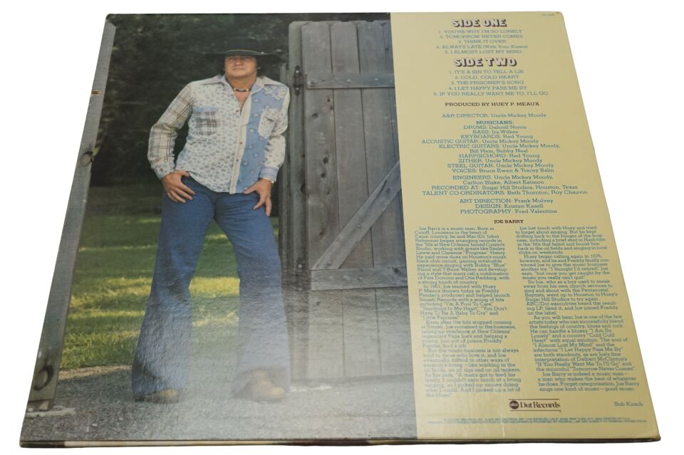 Joe Barry Joe Barry - Plak