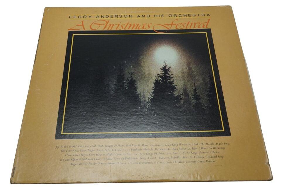 Leroy Anderson & His Orchestra A Christmas Festival - Plak