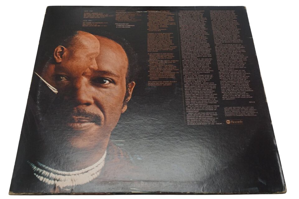 Les McCann Music Lets Me Be - Plak