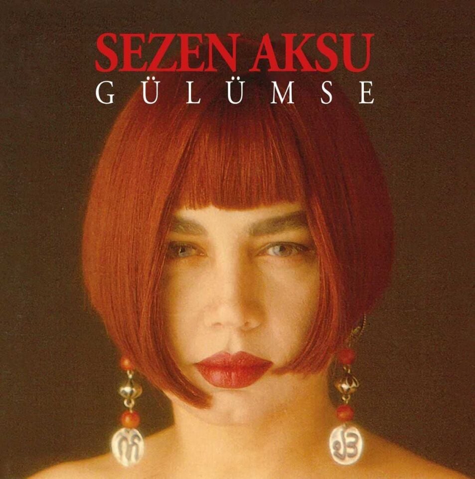 Sezen Aksu Gülümse - Renkli ( Kırmızı )Plak
