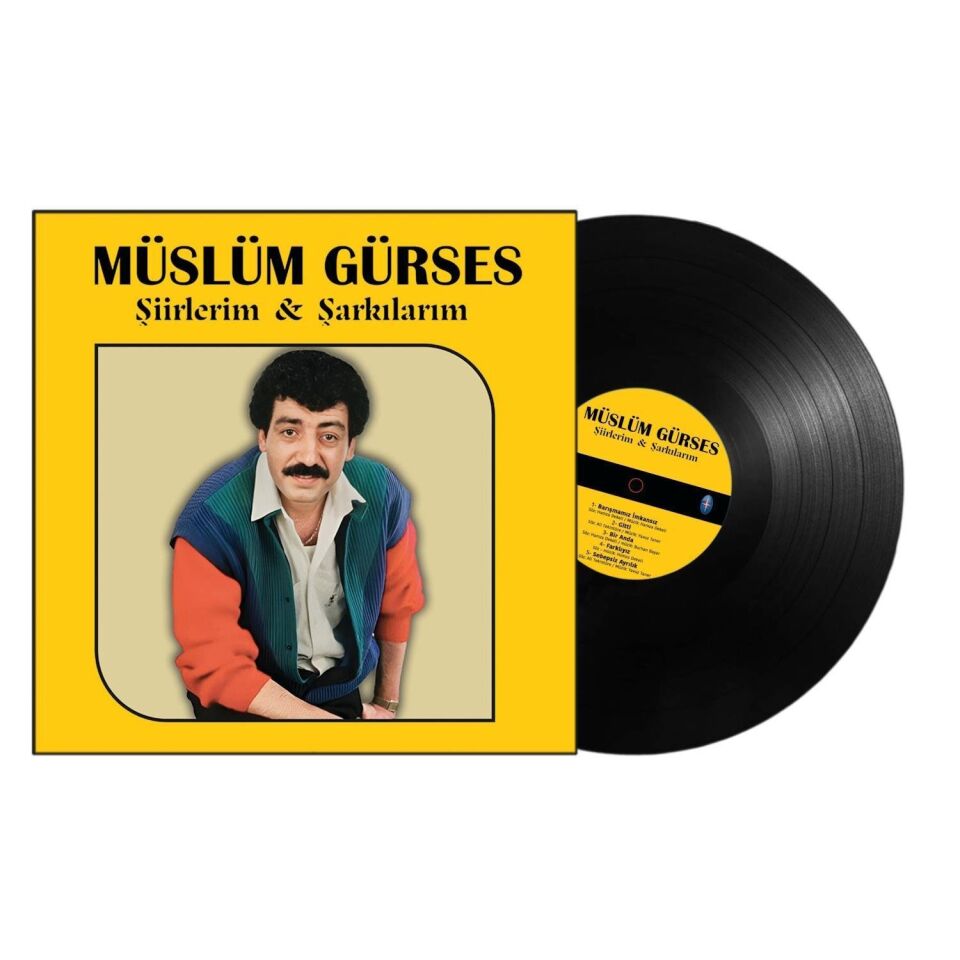Müslüm Gürses Şiirlerim Şarkılarım - Plak