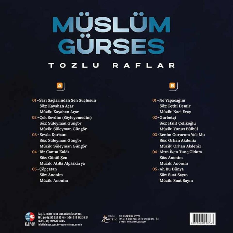 Müslüm Gürses Tozlu Raflar - Plak