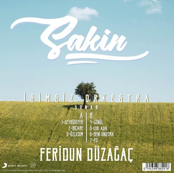 Feridun Düzağaç Sakin - Plak