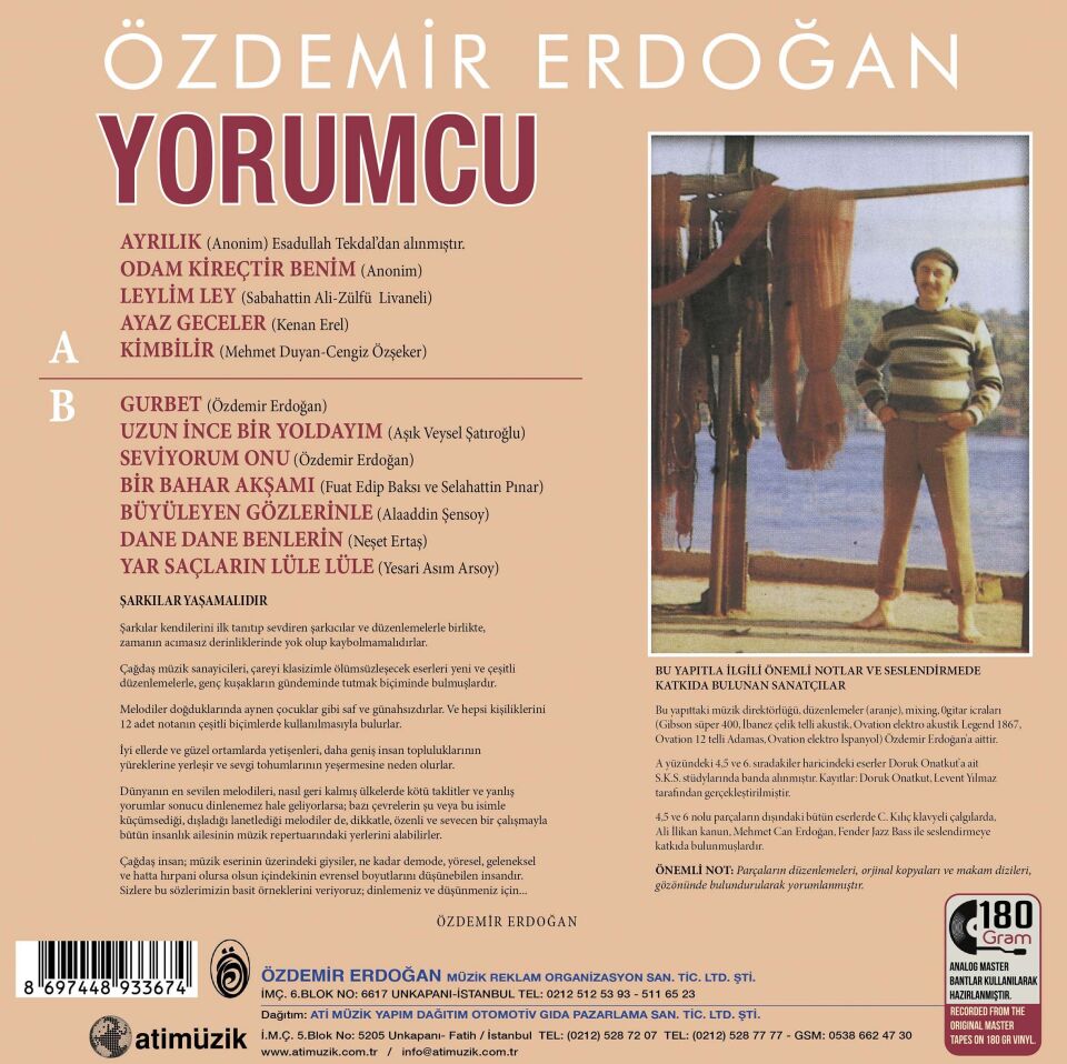 Özdemir Erdoğan Yorumcu - Plak