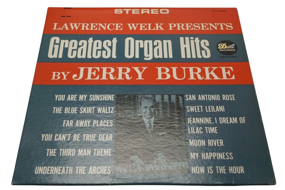 Jerry Burke Lawrence Welk Presents Greatest Organ Hits - Plak