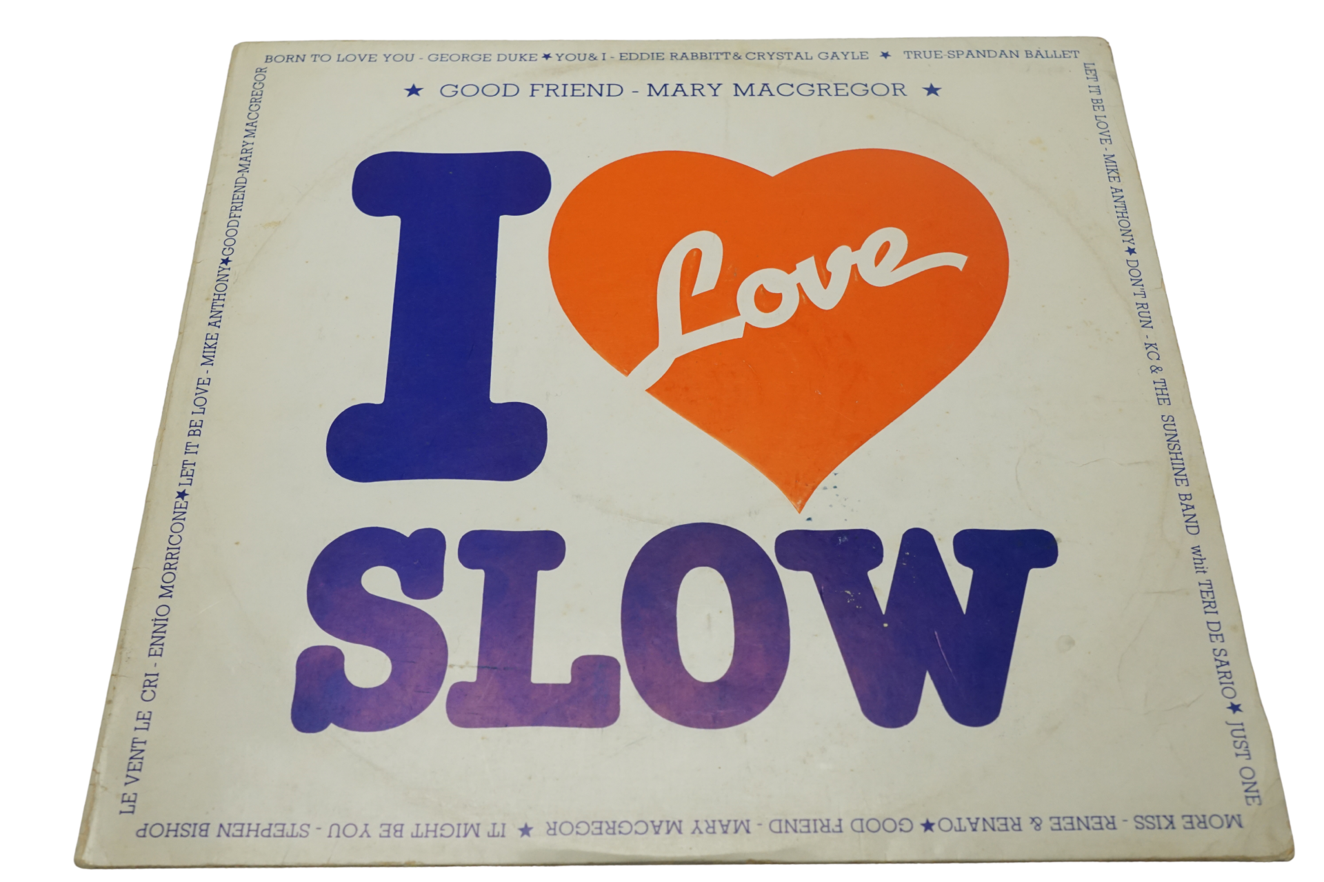 Various I Love Slow - Plak