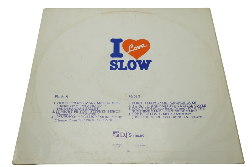 Various I Love Slow - Plak