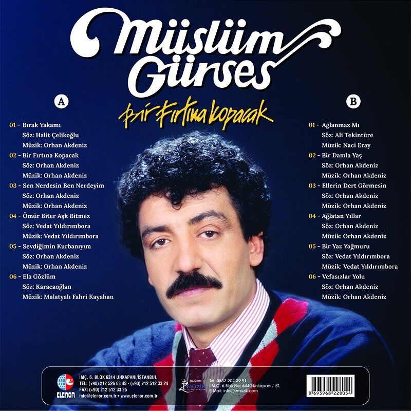 Müslüm Gürses Bir Fırtına Kopacak - Plak