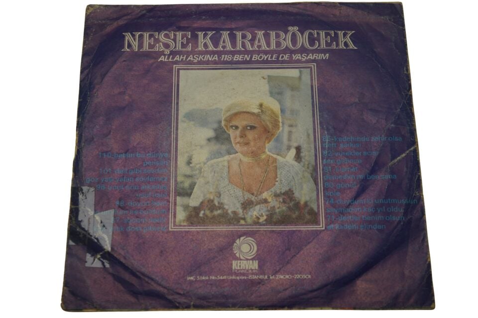 Neşe Karaböcek Allah Aşkına / Ben Böylede Yaşarım - Plak