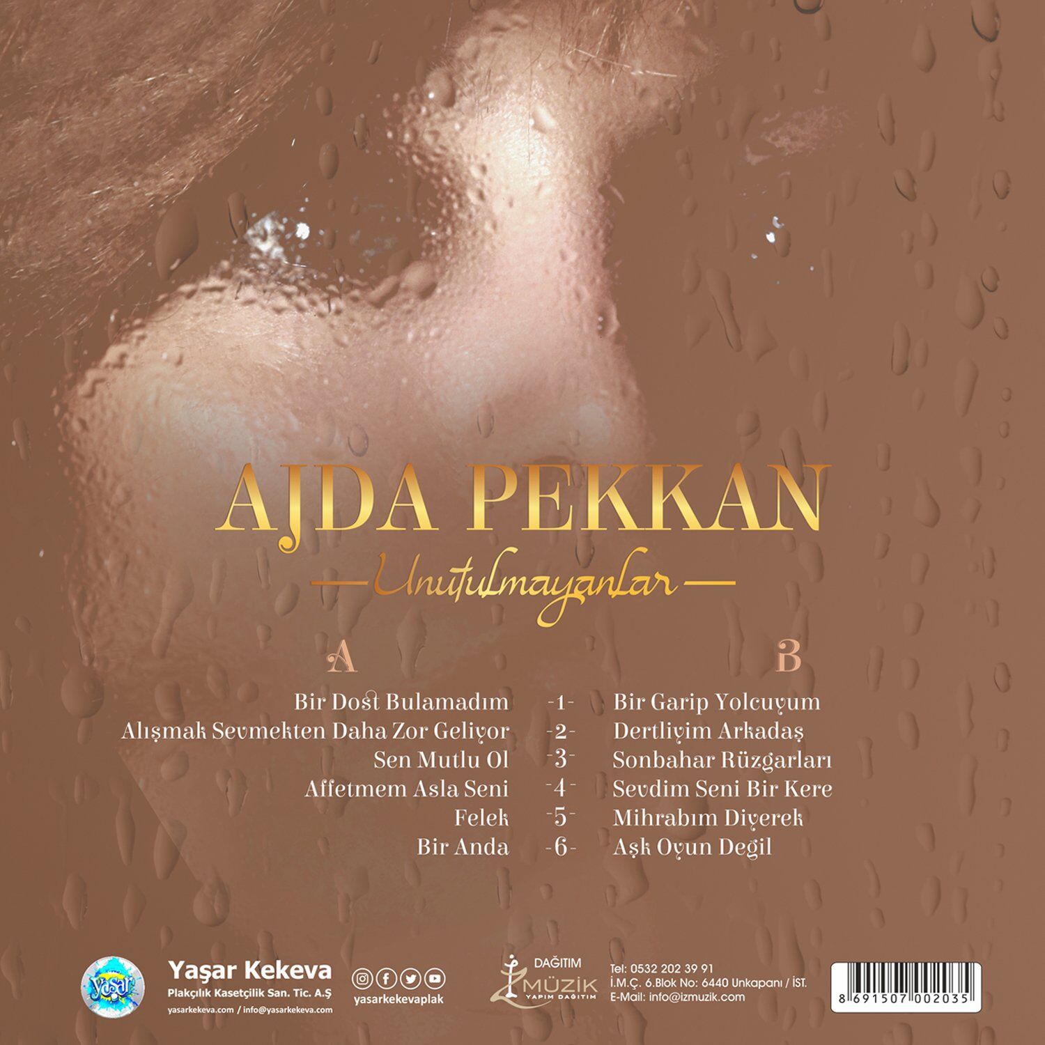 Ajda Pekkan Unutulmayanlar - Plak