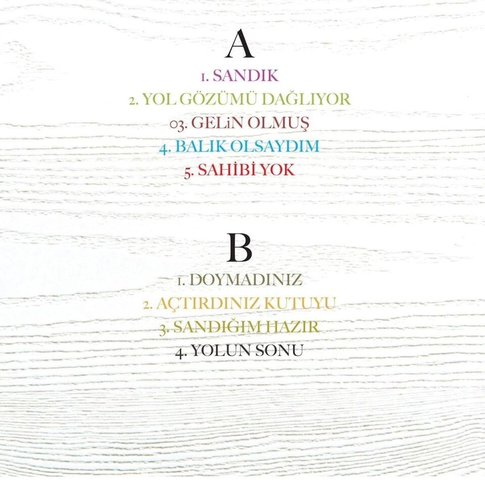 Hayko Cepkin Sandık - Plak