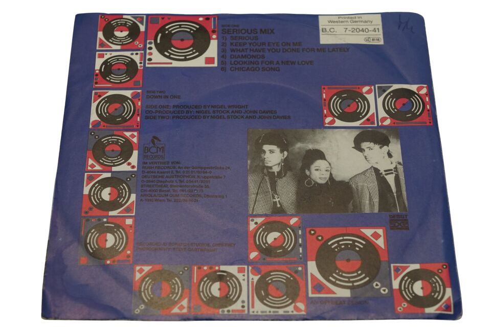 Mirage The Serious Mix - Plak