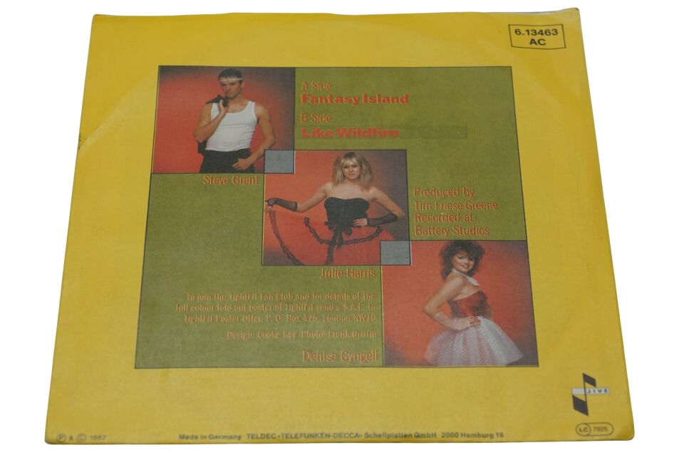 Tight Fit Fantasy Island - Plak