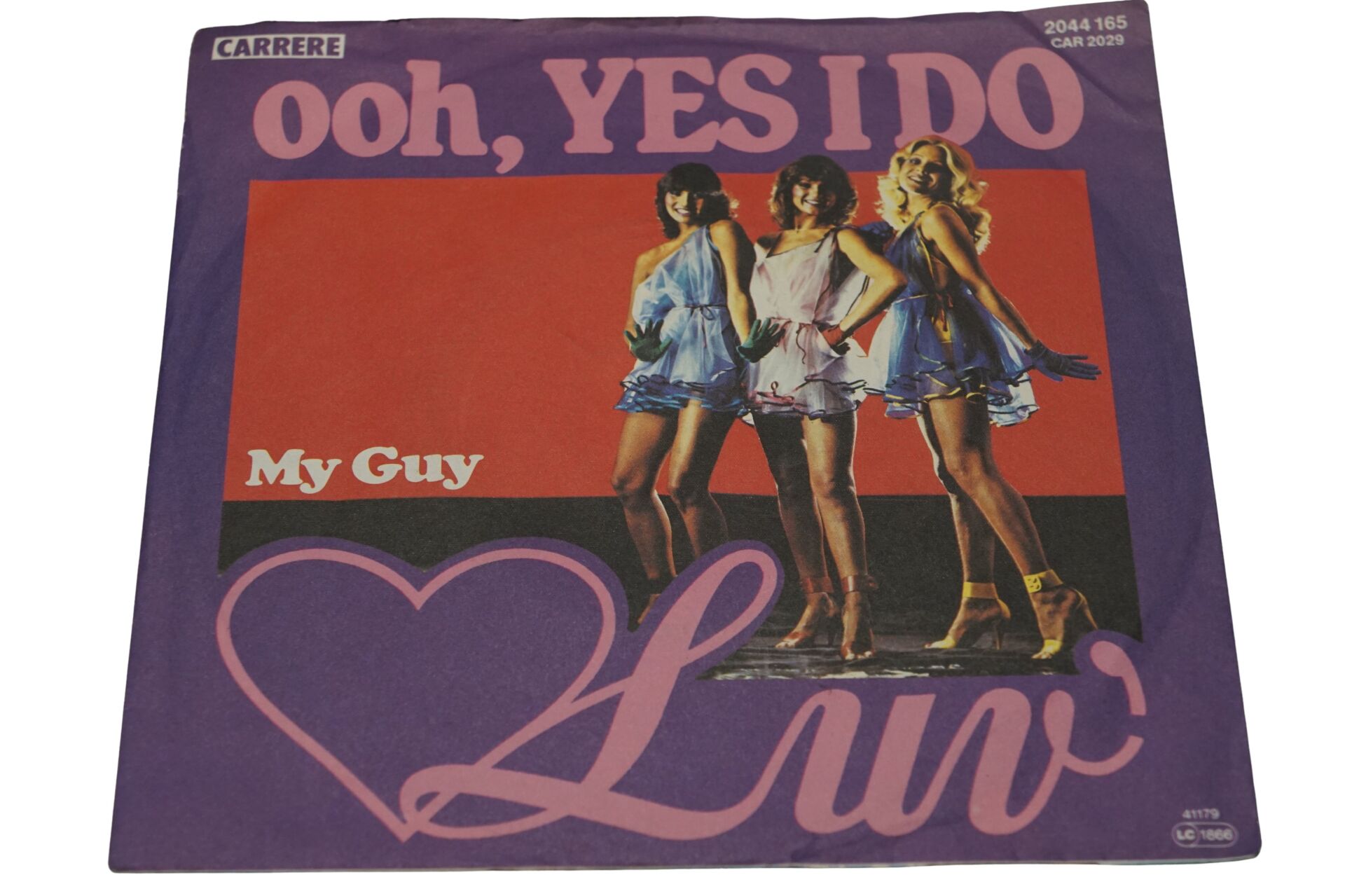 Luv' Ooh, Yes I Do - Plak