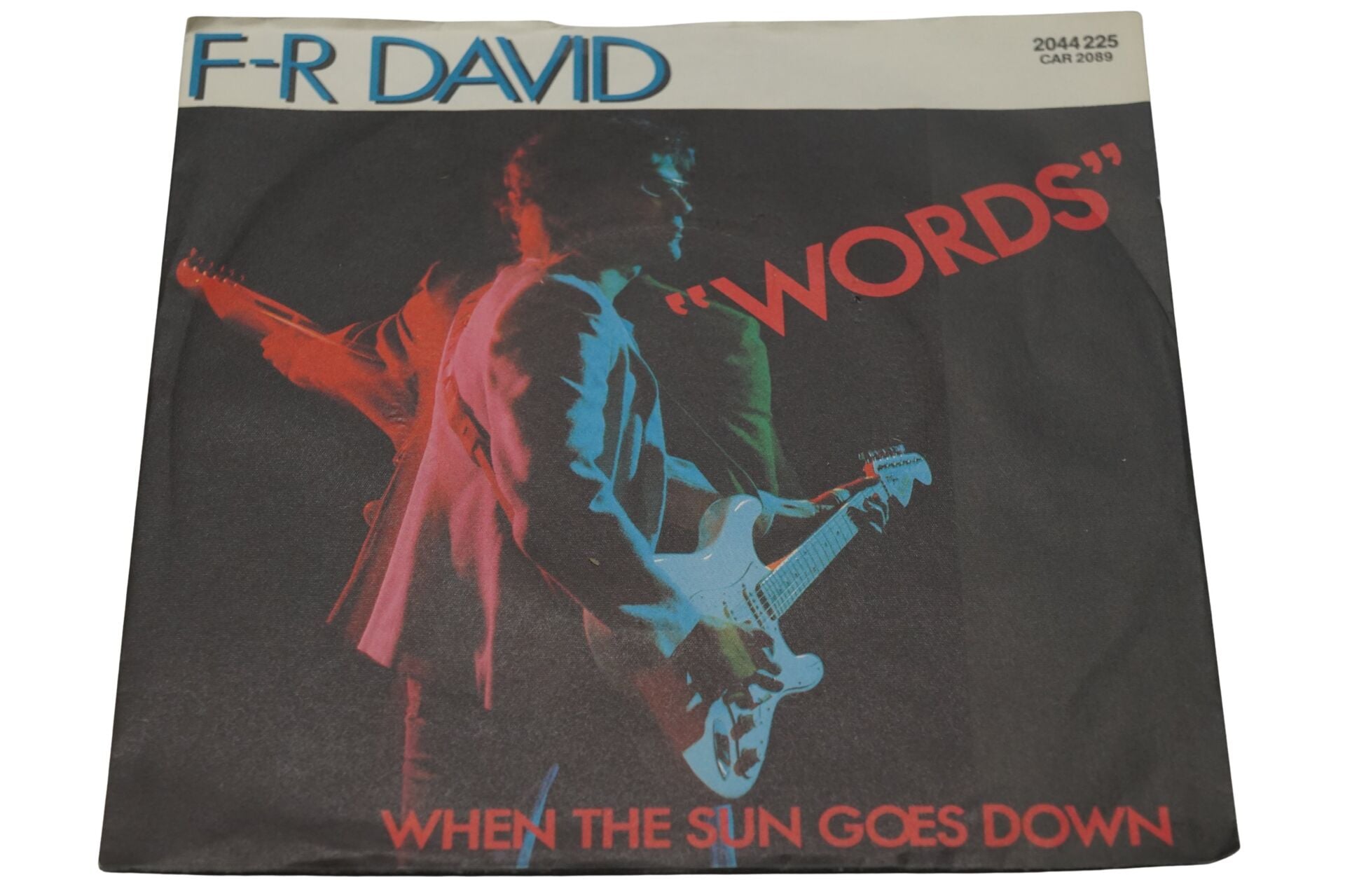 F-R David Words - Plak