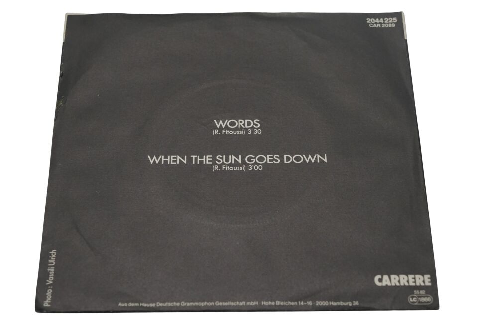 F-R David Words - Plak