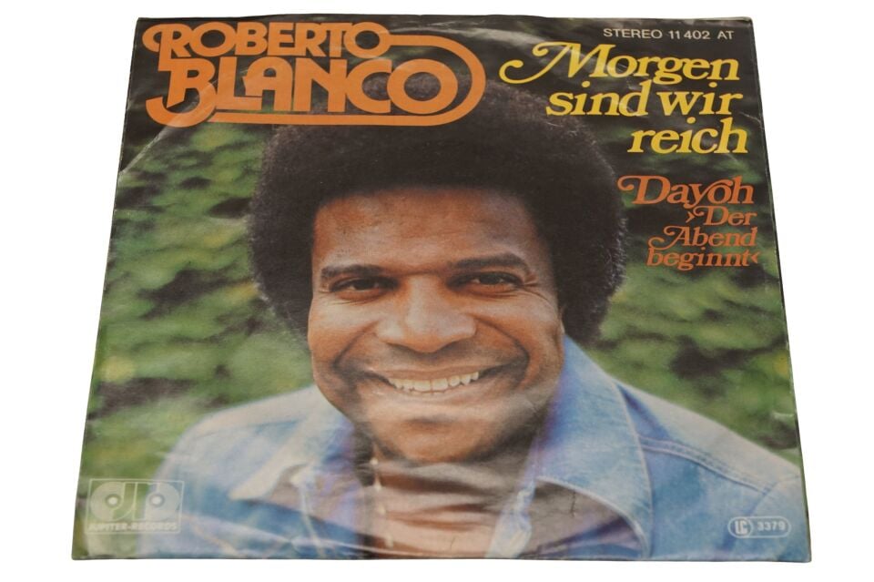 Roberto Blanco Morgen Sind Wir Reich - Plak