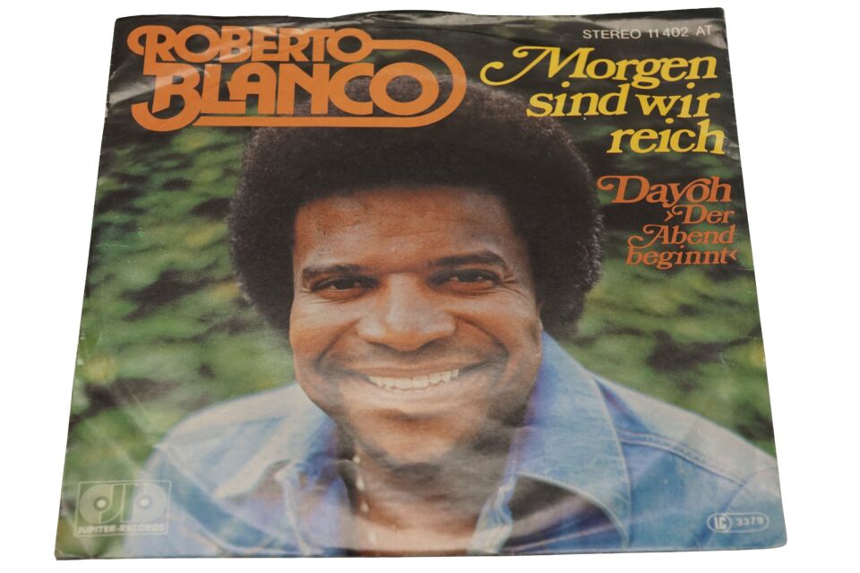 Roberto Blanco Morgen Sind Wir Reich - Plak