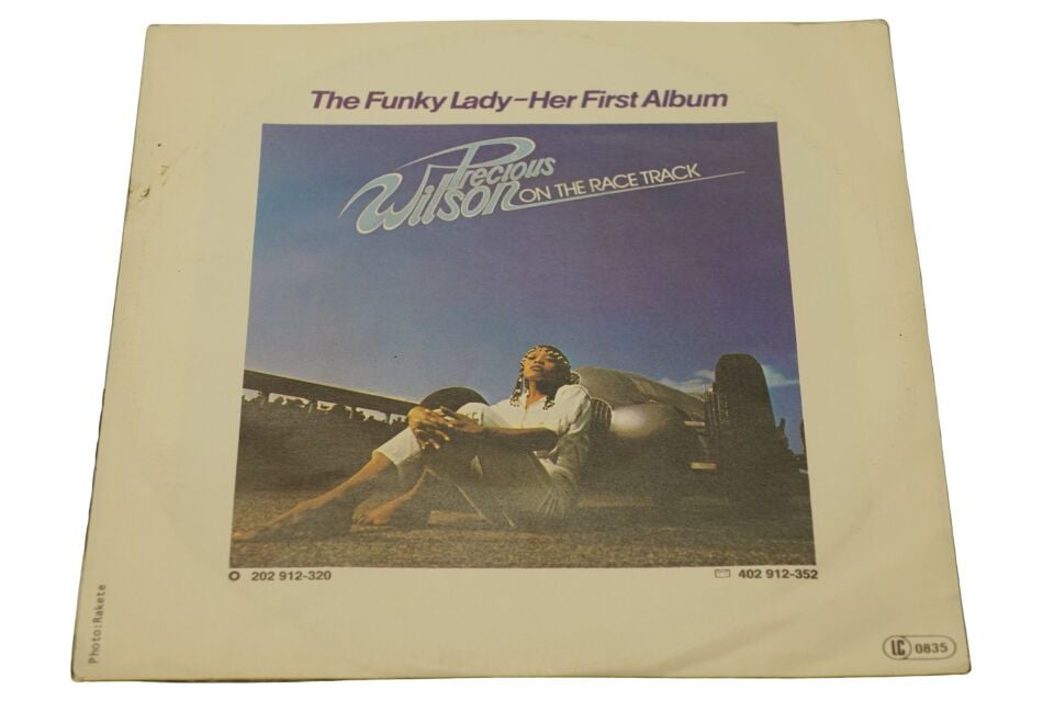 Precious Wilson We Are On The Race Track / Mr. Pilot Man - Plak