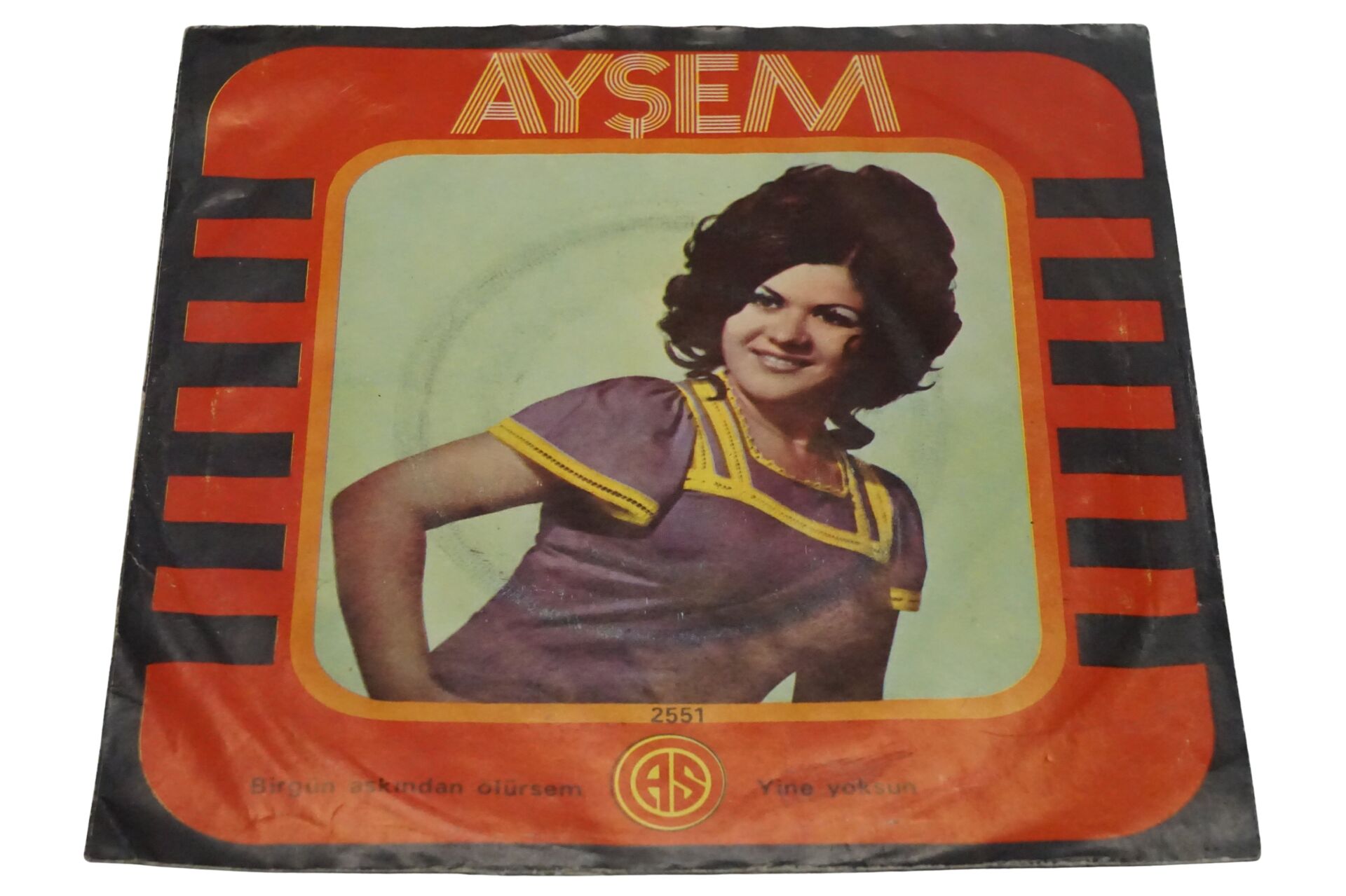 Ayşem Birgün Aşkından Ölürsem / Yine Yoksun - Plak