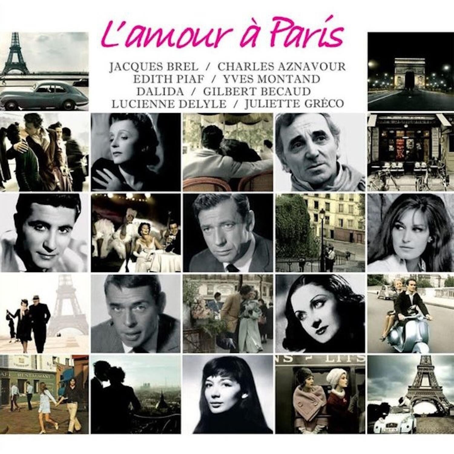 L'amour en Paris - Plak