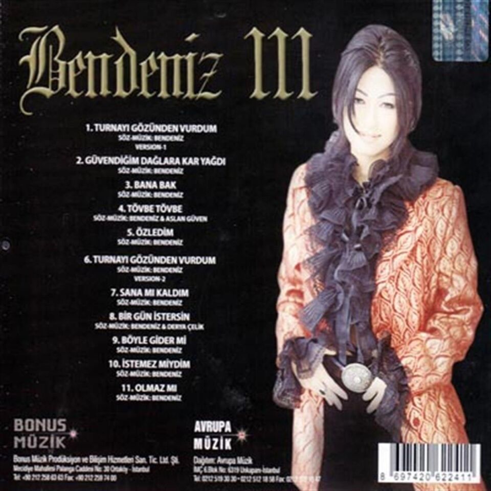 Bendeniz Bendeniz 3 - CD