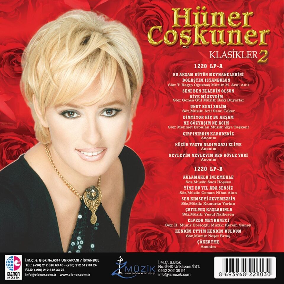 Hüner Coşkuner Klasikler 2 - Kırmızı Plak
