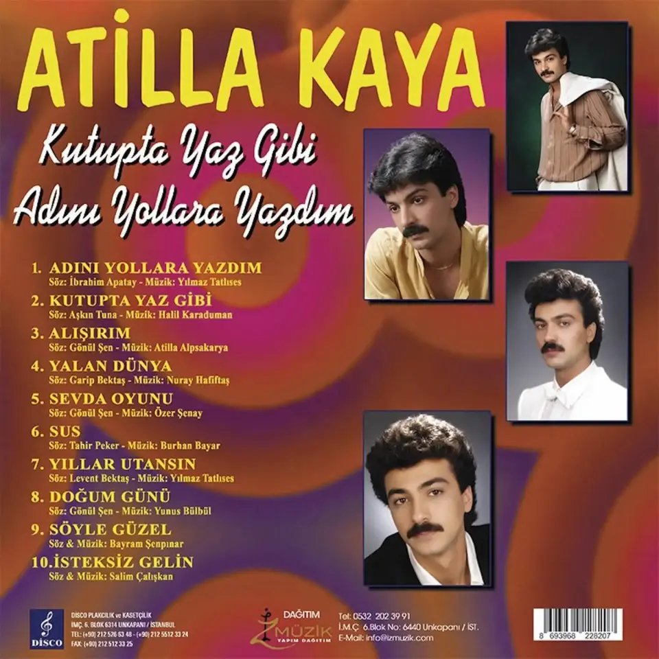 Atilla Kaya Kutupta Yaz Gibi Best Of - Plak