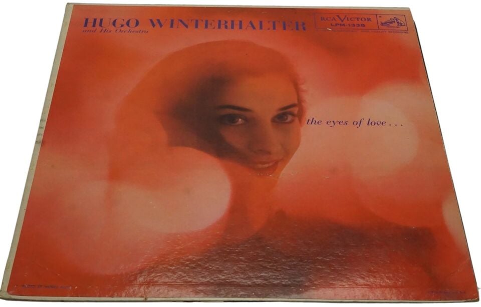 Hugo Winterhalter And His Orchestra The Eyes Of Love - Plak